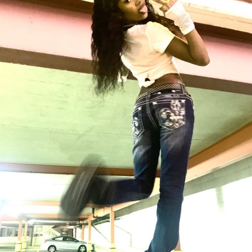 miss me jeans. (rare find)